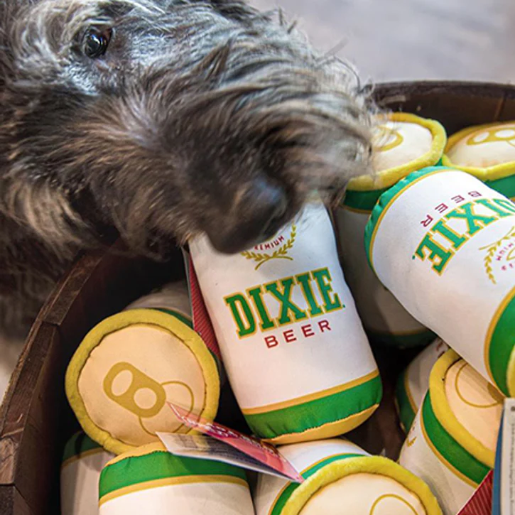 Customizable Beer Can Dog Toys