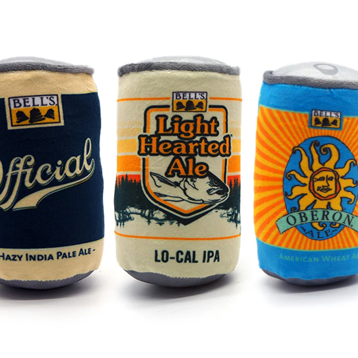 Customizable Beer Can Dog Toys